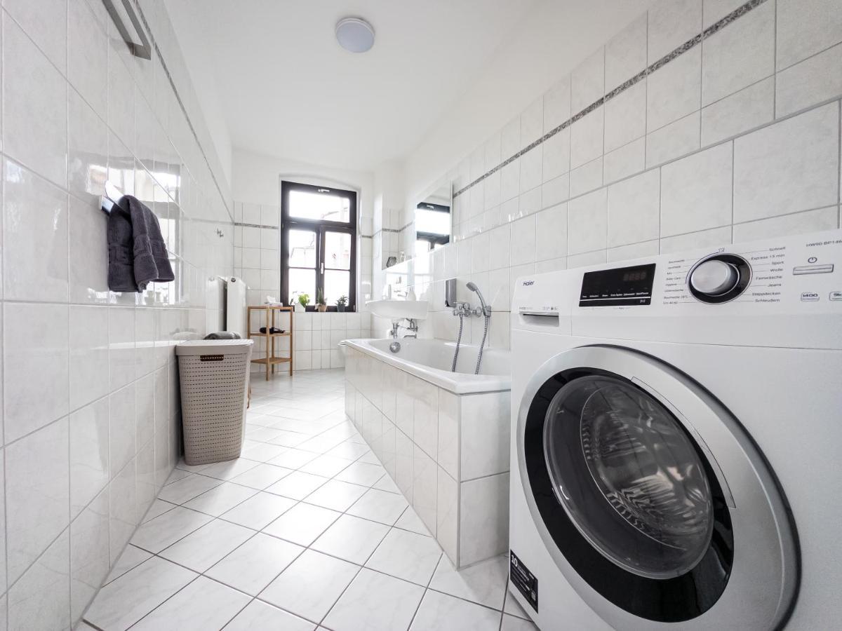 Moderne 3Zimmer Wohnung Mit Netflix Und Balkon Lipsia Esterno foto